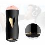 Dwustronny masturbator z wibracją B Series Fox czarny USB - 26